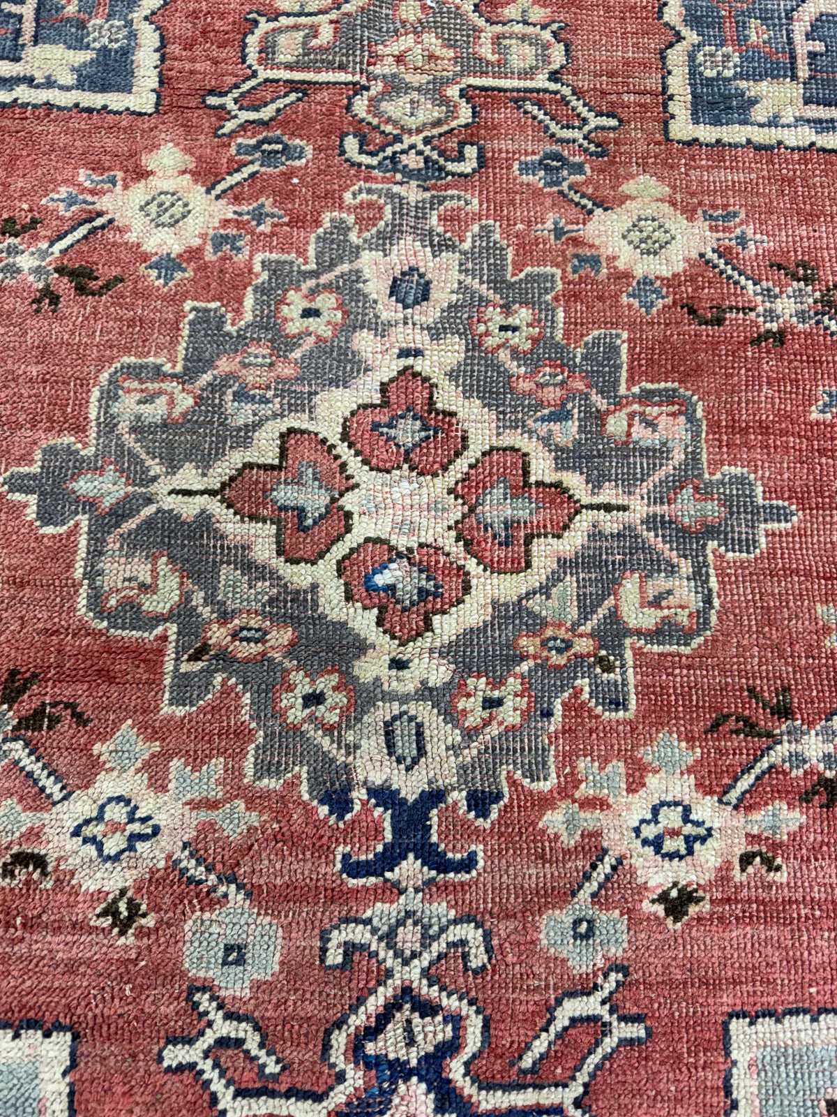 Turkish Vintage Rug 3'8'' x 5'10'' #24591