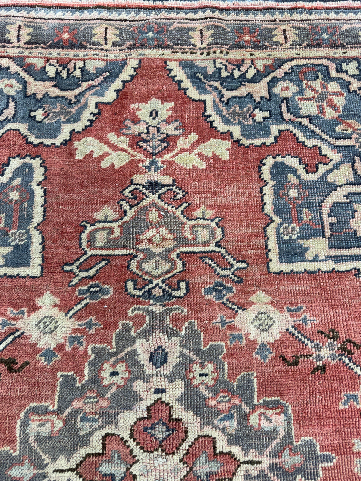 Turkish Vintage Rug 3'8'' x 5'10'' #24591