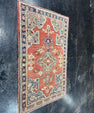 Turkish Vintage Rug 3'8'' x 5'10'' #24591