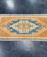 Turkish Mini Rug Oriental Hand Knotted Vintage Rug 1'8" x 3'2" #17045
