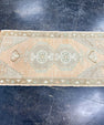 Turkish Mini Rug Oriental Hand Knotted Vintage Rug 1'8" x 3'2" #17748