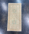 Turkish Mini Rug Oriental Hand Knotted Vintage Rug 1'5" x 3' #17912