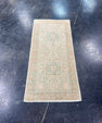 Turkish Mini Rug Oriental Hand Knotted Vintage Rug 1'5" x 3' #17912