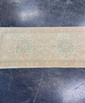 Turkish Mini Rug Oriental Hand Knotted Vintage Rug 1'5" x 3' #17912