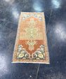 Turkish Mini Rug Oriental Hand Knotted Vintage Rug 1'7" x 3'2" #17492