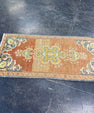 Turkish Mini Rug Oriental Hand Knotted Vintage Rug 1'7" x 3'2" #17492