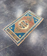 Turkish Mini Rug Oriental Hand Knotted Vintage Rug 1'9" x 3'2" #17896