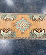 Turkish Mini Rug Oriental Hand Knotted Vintage Rug 1'8" x 2'11" #17080