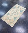 Turkish Mini Rug Oriental Hand Knotted Vintage Rug 1'10" x 3'5" #17468