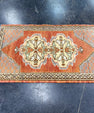 Turkish Mini Rug Oriental Hand Knotted Vintage Rug 1'7" x 2'8" #17465