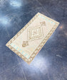 Turkish Mini Rug Oriental Hand Knotted Vintage Rug 1'8" x 3'1" #17057