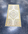 Turkish Mini Rug Oriental Hand Knotted Vintage Rug 1'9" x 3'4" #17749