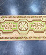 Turkish Mini Rug Oriental Hand Knotted Vintage Rug 1'9" x 3'5" #17736