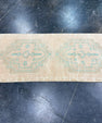Turkish Mini Rug Oriental Hand Knotted Vintage Rug 1'6" x 3'5" #17203