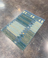 Turkish Mini Rug Oriental Hand Knotted Vintage Rug 2'1" x 2'11" #17030