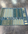 Turkish Mini Rug Oriental Hand Knotted Vintage Rug 2'1" x 2'11" #17030