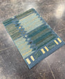 Turkish Mini Rug Oriental Hand Knotted Vintage Rug 2'1" x 2'11" #17030