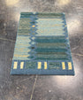 Turkish Mini Rug Oriental Hand Knotted Vintage Rug 2'1" x 2'11" #17030