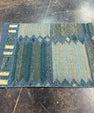 Turkish Mini Rug Oriental Hand Knotted Vintage Rug 2'1" x 2'11" #17030