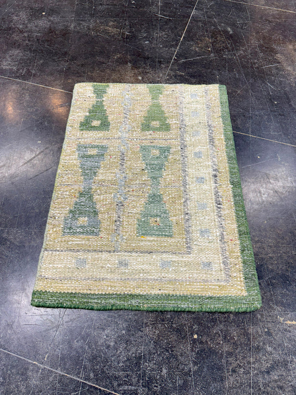 Kilim Oriental Handmade Flatweave 2'1" x 2'11" #17047