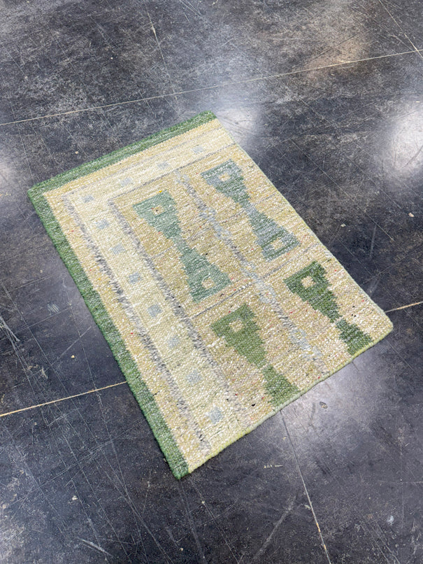 Kilim Oriental Handmade Flatweave 2'1" x 2'11" #17047