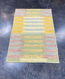 Turkish Mini Rug Oriental Hand Knotted Vintage Rug 2' x 2'10" #17048