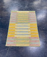 Turkish Mini Rug Oriental Hand Knotted Vintage Rug 2' x 2'10" #17048