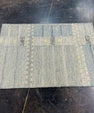 Turkish Mini Rug Oriental Hand Knotted Vintage Rug 2' x 2'11" #17026