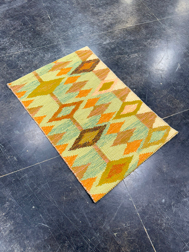 Kilim Oriental Handmade Flatweave 2'2" x 3'1" #17016