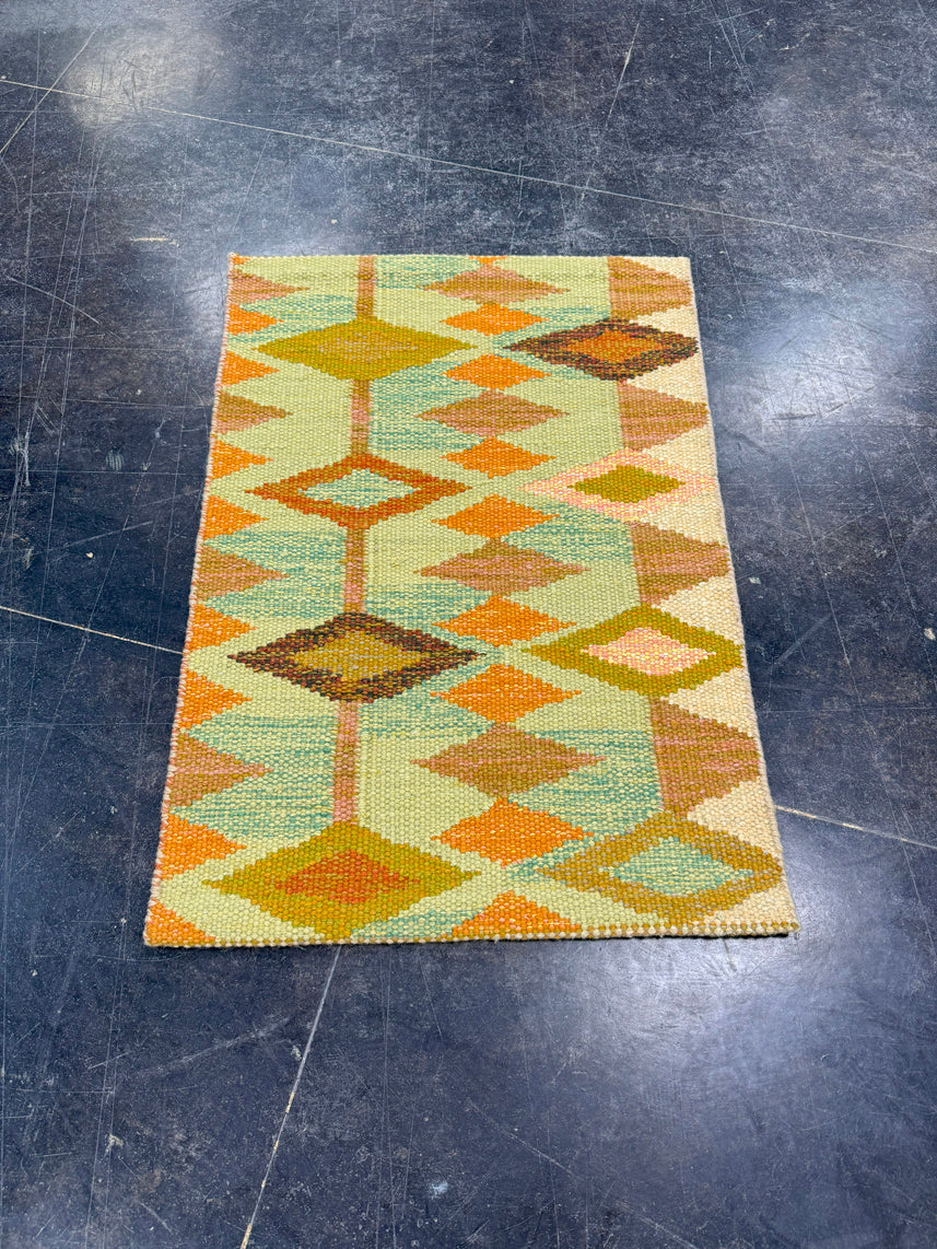 Kilim Oriental Handmade Flatweave 2'2" x 3'1" #17016