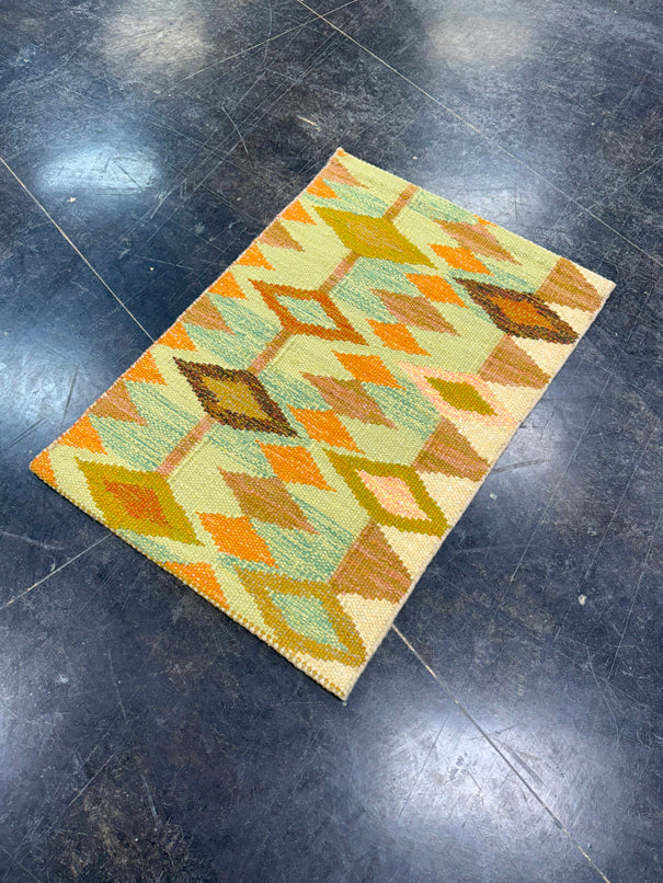 Kilim Oriental Handmade Flatweave 2'2" x 3'1" #17016