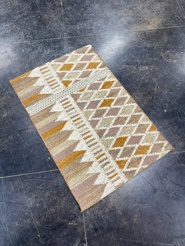 Kilim Oriental Handmade Flatweave 1'11" x 2'11" #17021