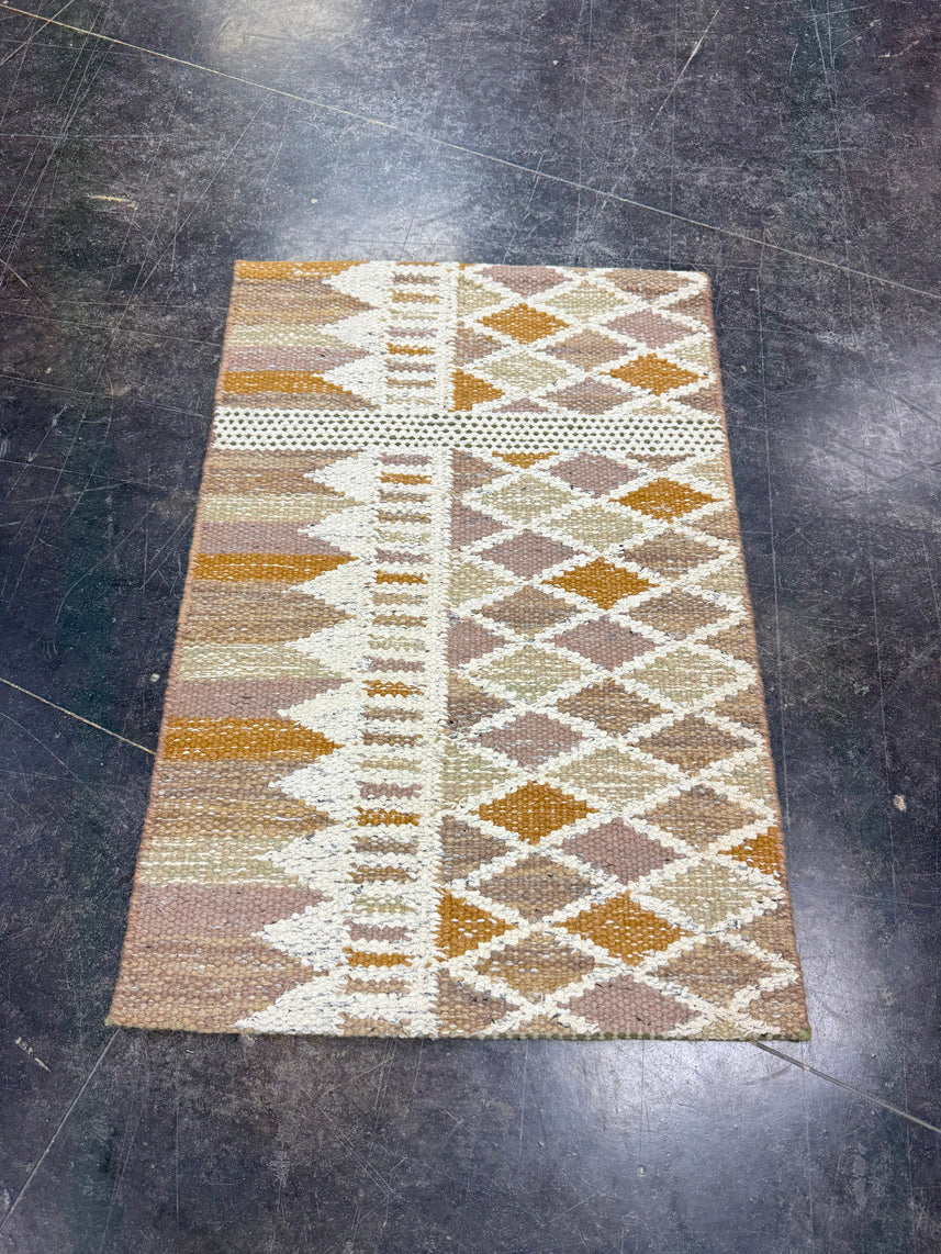 Kilim Oriental Handmade Flatweave 1'11" x 2'11" #17021