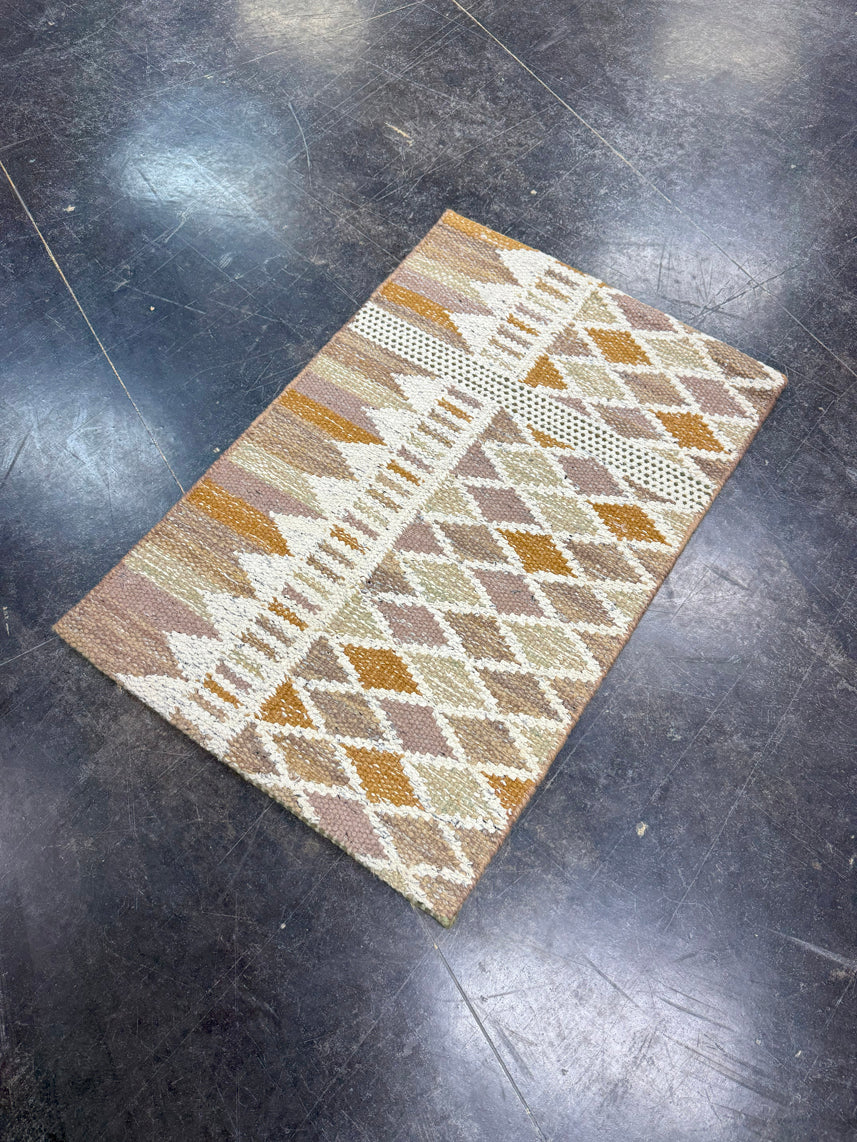 Kilim Oriental Handmade Flatweave 1'11" x 2'11" #17021