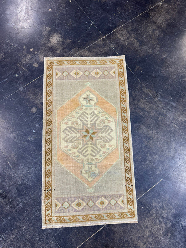 Turkish Yastik Rug 1'9" x 3'3" #24195