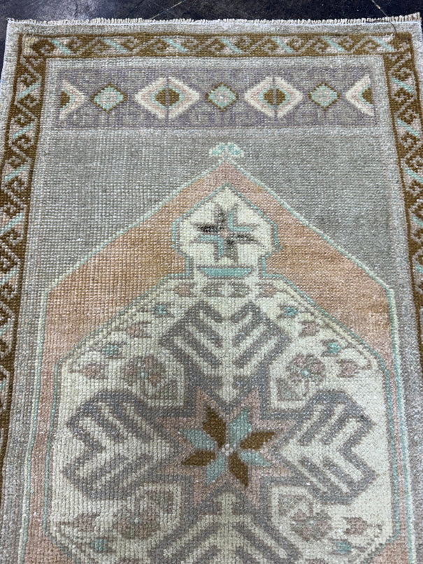 Turkish Yastik Rug 1'9" x 3'3" #24195