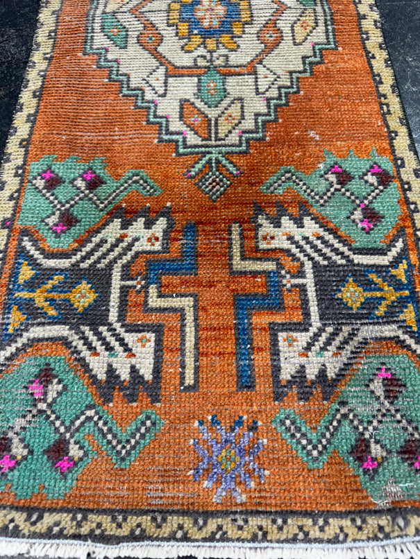 Turkish Yastik Rug 1'5" x 3'4" #24187