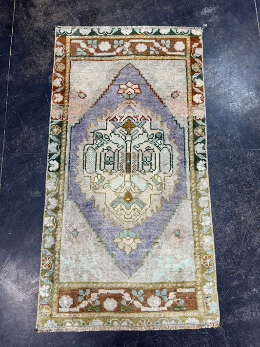 Turkish Yastik Rug 1'9" x 3'4" #24186