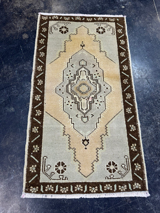 Turkish Yastik Rug 1'8" x 3' #24177