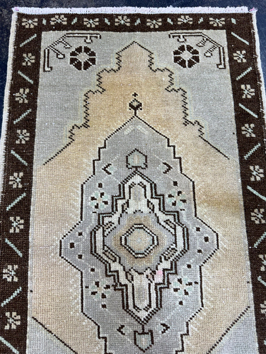 Turkish Yastik Rug 1'8" x 3' #24177