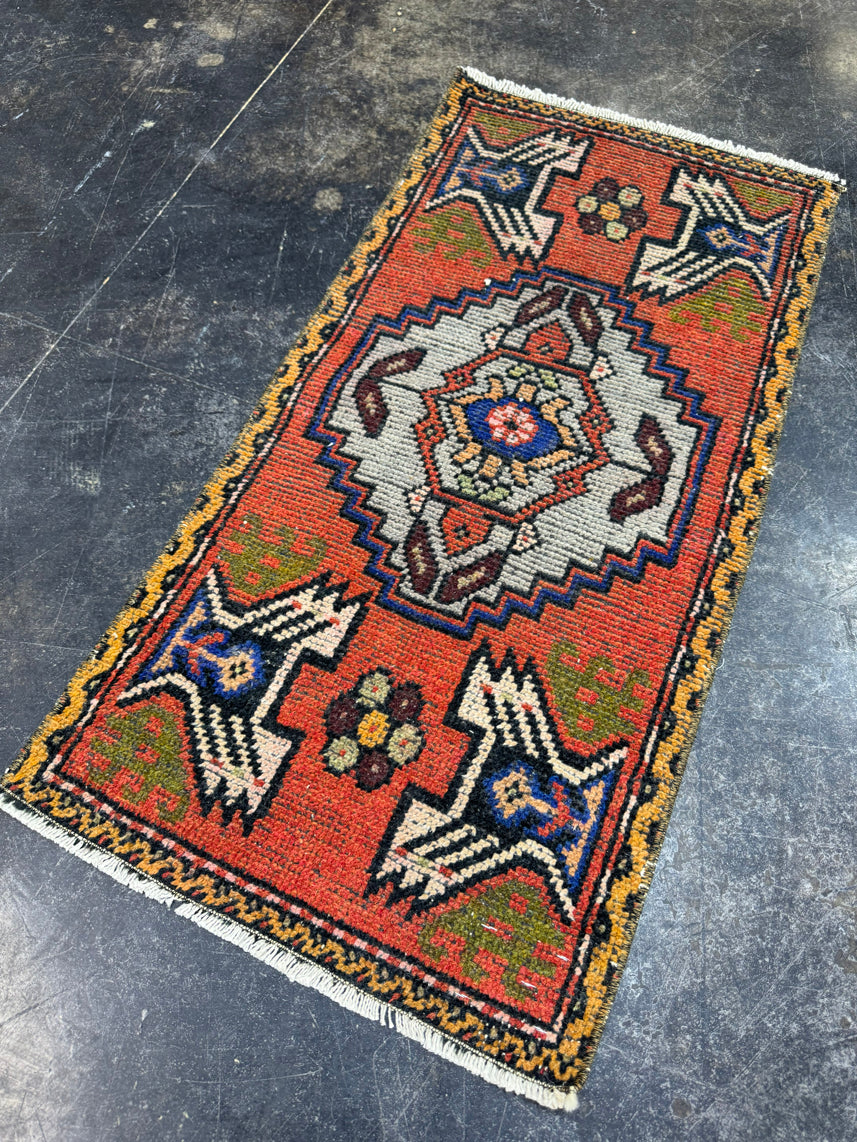 Turkish Yastik Rug 1'6" x 3'1" #24121