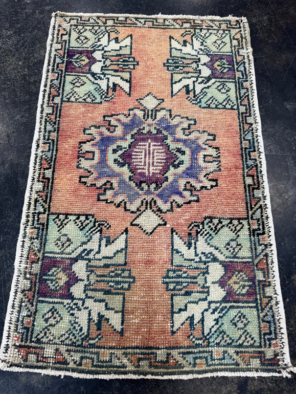 Turkish Yastik Rug 1'8" x 2'9" #24115