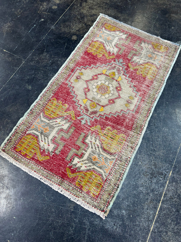 Turkish Yastik Rug 1'9" x 3'3" #24116