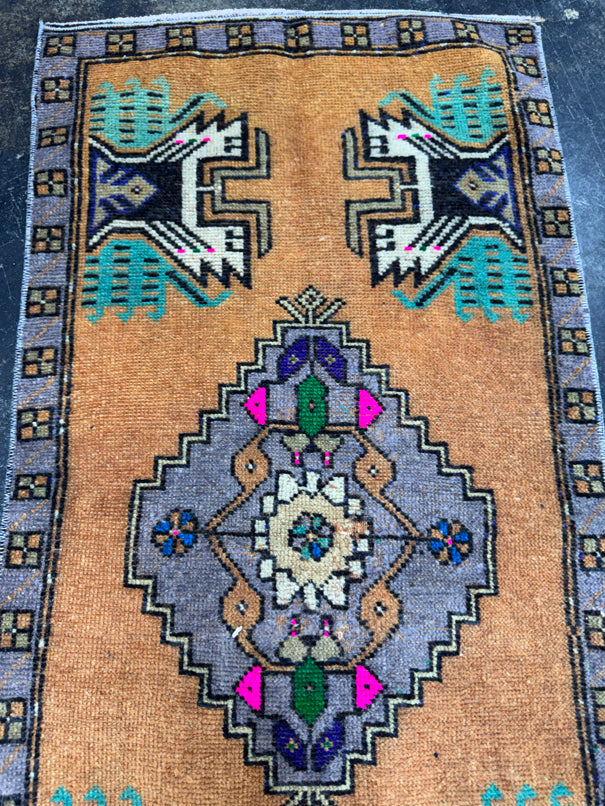 Turkish Yastik Rug 1'7" x 3'3" #24149