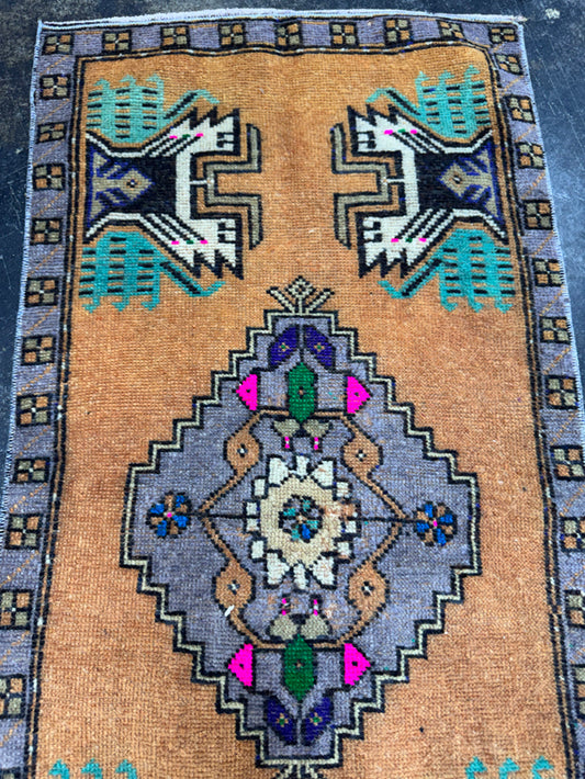 Turkish Yastik Rug 1'7" x 3'3" #24149
