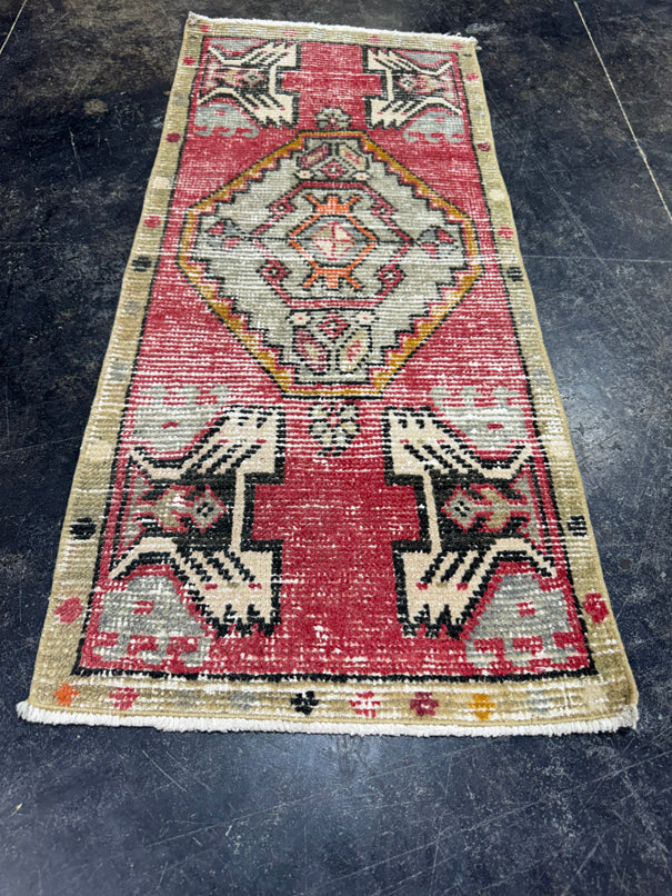 Turkish Yastik Rug 1'6" x 3'5" #24146