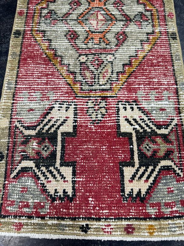 Turkish Yastik Rug 1'6" x 3'5" #24146