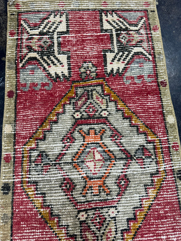 Turkish Yastik Rug 1'6" x 3'5" #24146