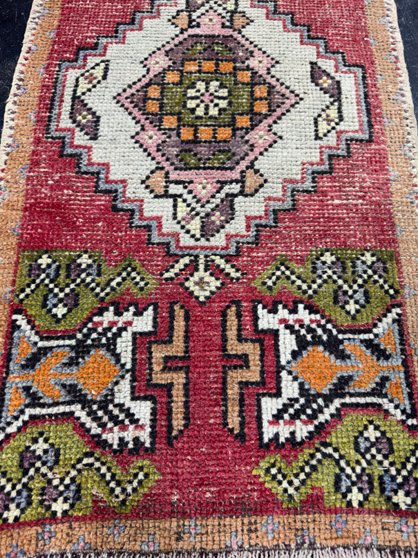 Turkish Yastik Rug 1'10" x 3'4" #24137