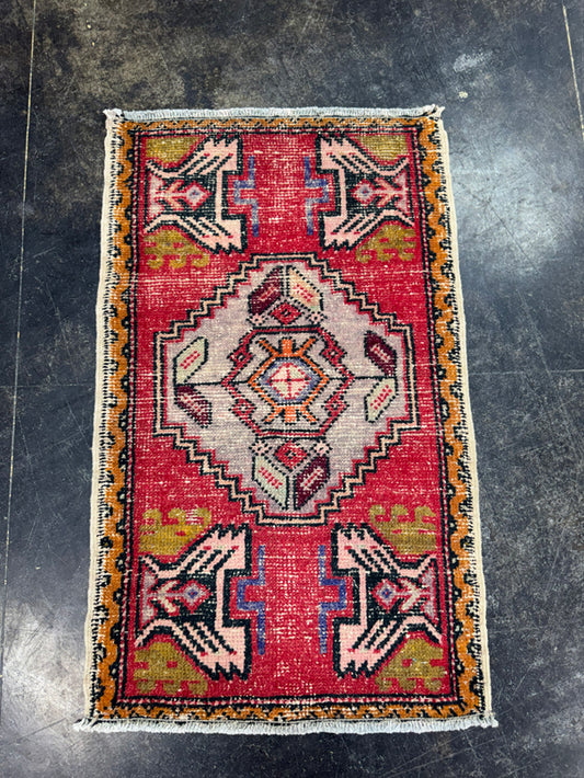 Turkish Yastik Rug 1'10" x 3' #24140
